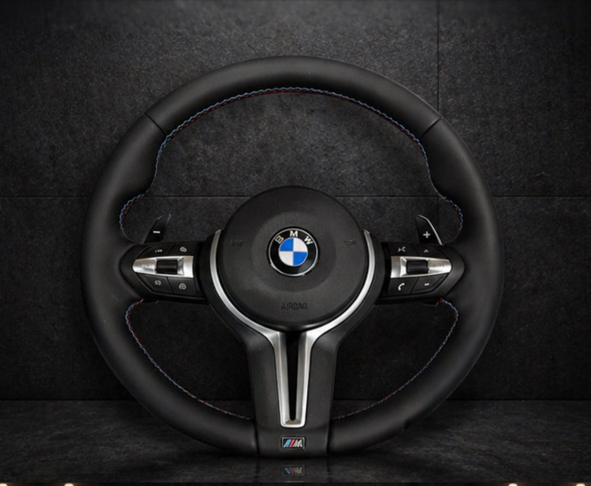 BMW M-style steering wheel BMW F10,F11,F12,F13,F15,F16,F07,F01,F2,F06