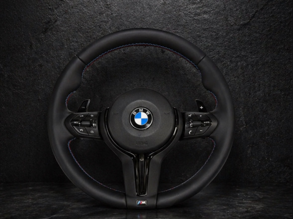 BMW M-style steering wheel BMW F10,F11,F12,F13,F15,F16,F07,F01,F2,F06
