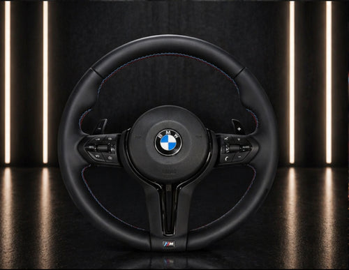 BMW M-style steering wheel BMW F10,F11,F12,F13,F15,F16,F07,F01,F2,F06