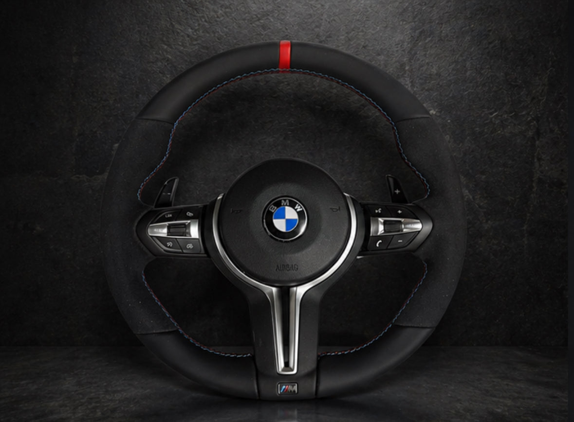 BMW M-style steering wheel BMW F10,F11,F12,F13,F15,F16,F07,F01,F2,F06