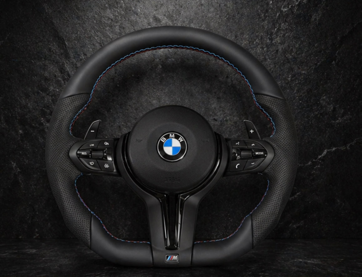BMW M-style steering wheel BMW F10,F11,F12,F13,F15,F16,F07,F01,F2,F06