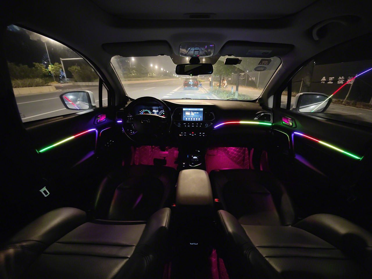 Universal RGB LED Ambient Lighting Kit for Cars 14.1